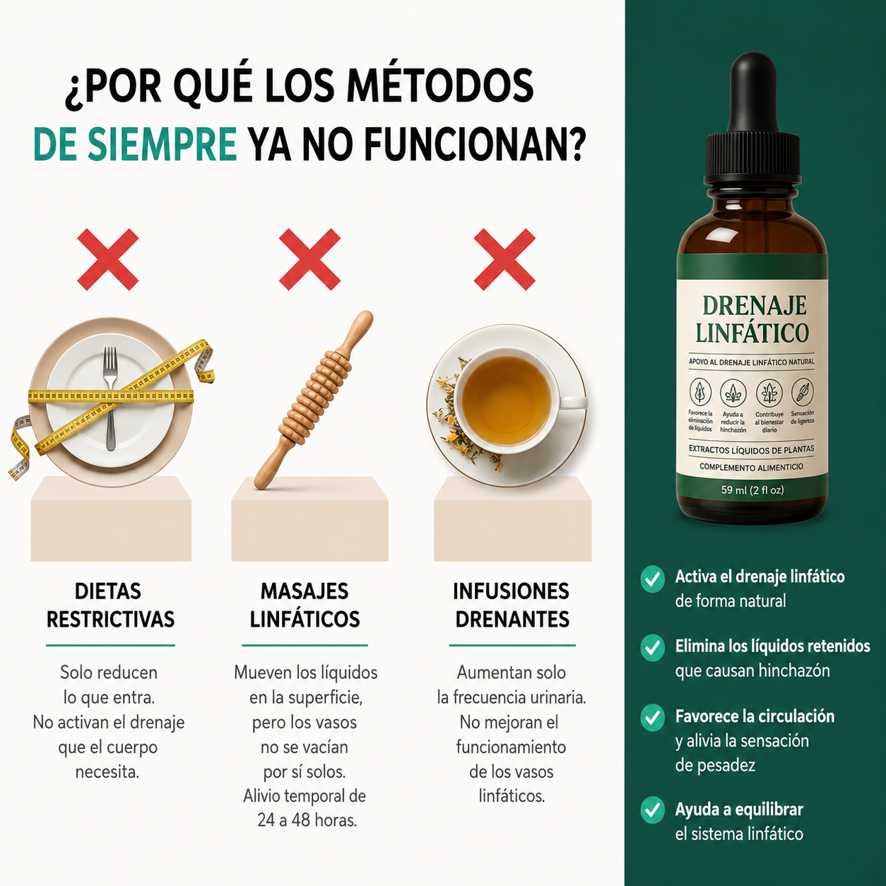 Recupera la sensación de ligereza cada día